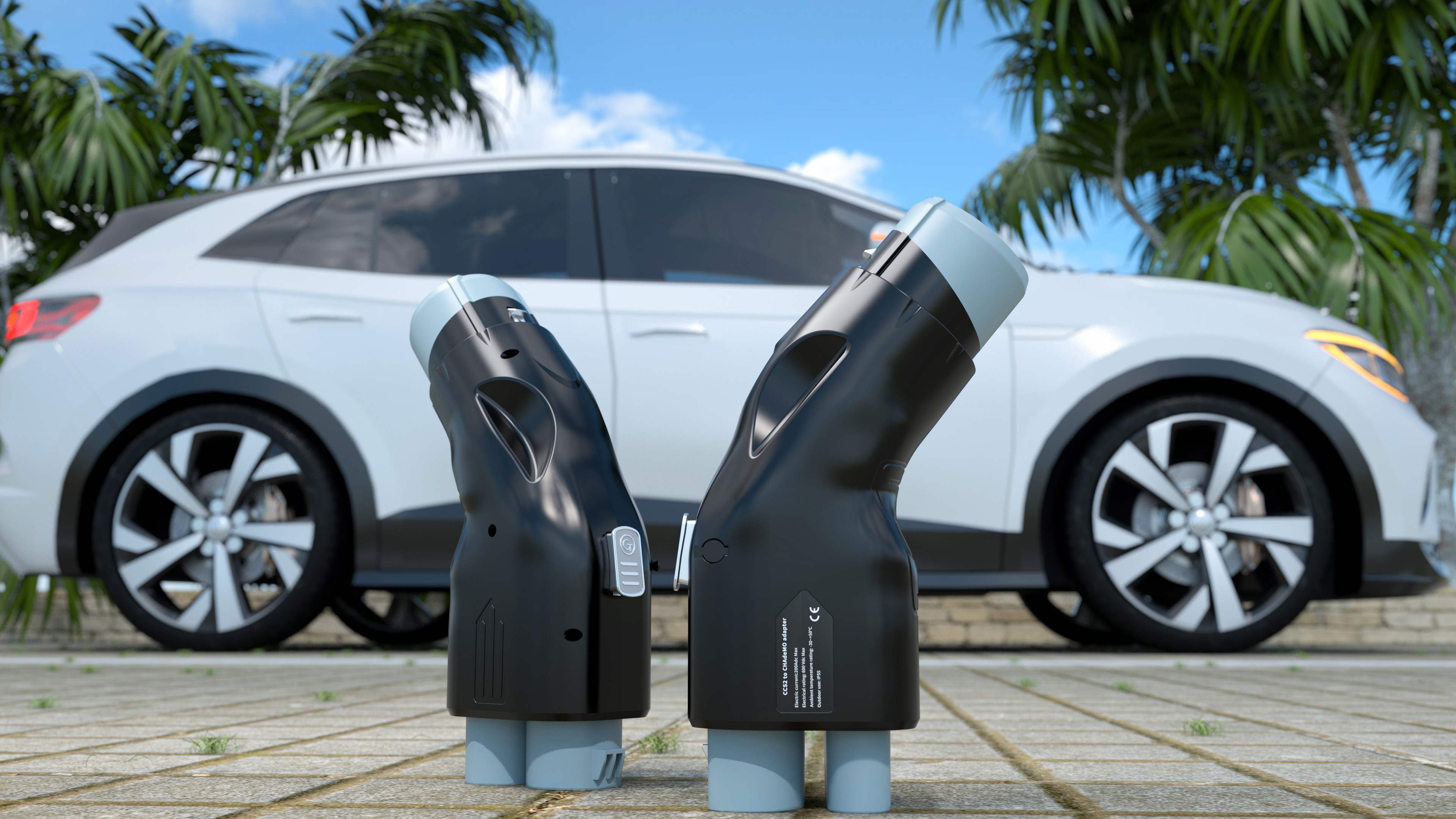 Qualité station de charge à la maison d'ev usine