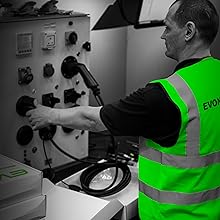 Cable de recharge public de type 2 pour véhicules électriques à 3 phases 32A 22kW 3