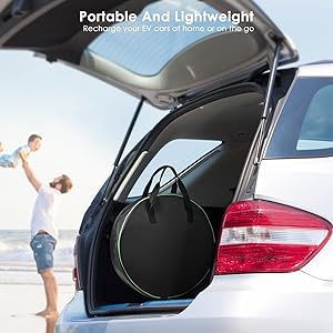 Station de recharge de véhicules électriques mobiles 16A 32A à phase unique de type 2 et de type 1 GBT 8