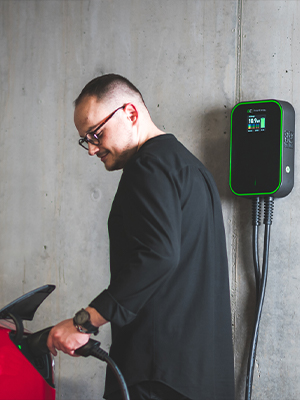 16A / 32A Wallbox Station de recharge électrique pour la maison 22KW 11KW 7KW 1 / 3 phase IEC 62196-2 1