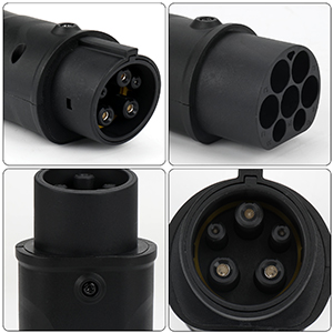 Adaptateur de charge de véhicule électrique de type 2 à type 1 ICE 62196 Plug to J1772 Adaptateur de charge 16A/32A 230V Convertisseur de charge de voiture Electri 7