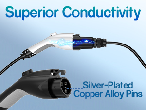 Tête de chargement de véhicule électrique de type 1 SAE J1772 4