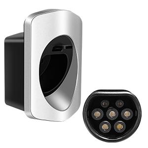 IEC62196-2 Type 2 Porteur de prise électrique pour véhicule électrique, organiseur de câble de charge, connecteur mural 3