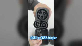 Adaptateur de charge CCS1 à CCS2 EV pour véhicule électrique, charge rapide DC