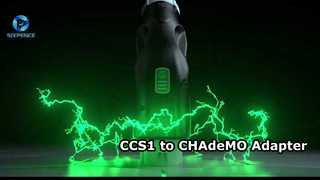CCS1 à l'adaptateur CHAdeMO
