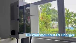 Chargeur rapide CC 20 à 60 kW Station de recharge EV à pistolet simple/double OCPP 1.6J