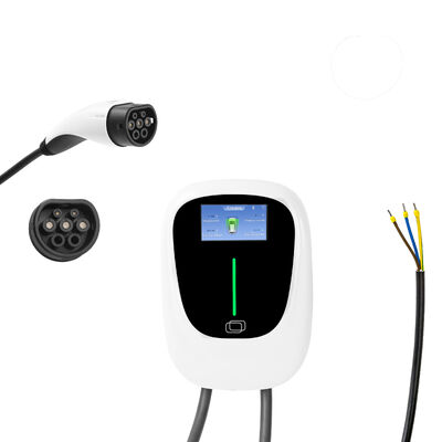 11KW 16/32A Écran d'affichage boîte murale AC EV Station de recharge de véhicule électrique à la maison ou dans les milieux commerciaux