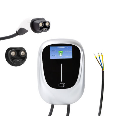 GBT Standard WALLBOX Pulsar Plus Chargeur de véhicule électrique câble connecté 5m Type 2 1,4 à 7,4kW Single Phase Bluetooth Wifi
